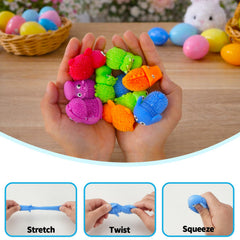 Labrostar squishy toy inside eggs sparks tactile play during celebrations.