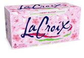 La Croix Cherry Blossom bottle offers a zero-calorie refreshment.