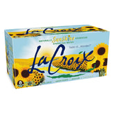 La Croix Sunshine bottle pour showing crisp zero-calorie hydration.