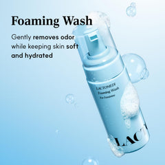 LACTOMEDI foaming wash luxurious foam for comfortable daily intimate care.