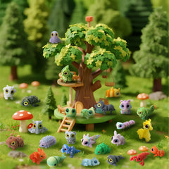 Laehovr articulated desk pets enabling silent fidgeting and classroom focus.