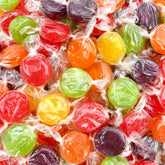 LAETAFOOD assorted fruit hard candy bag, 1 lb, for easy sharing.
