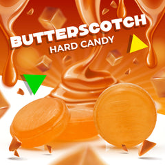 LAETAFOOD Butterscotch discs are individually wrapped for easy sharing.
