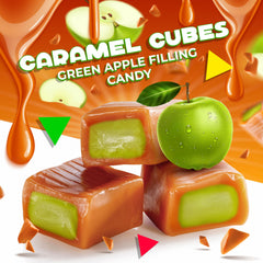 LAETAFOOD Caramel Cubes individually wrapped preserve freshness for on-the-go snacking