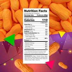 LAETAFOOD Circus Peanuts Banana bag open, ready for sharing