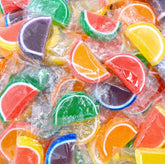 LAETAFOOD fruit slices jelly candy in a 2.5 lb bag; soft and chewy for sharing.