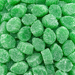 LAETAFOOD Spearmint Leaves jelly candy bag provides a refreshing after-meal bite.