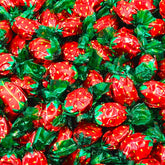 LAETAFOOD Strawberry hard candy 1lb bag for sharing at parties and gatherings.