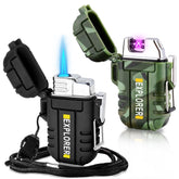 Laffizz two-pack waterproof lighters for rugged outdoor use in any weather.