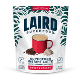Laird Superfood instant latte powder pack for quick, creamy coffee at home
