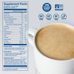 Laird Superfood Protein Creamer in coffee mug for creamy texture