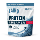 Laird Superfood Protein Creamer bag ready to blend into coffee