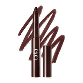 Laka Lip Liner Deep Brown swatch showing rich color and precise definition