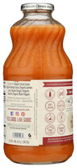 Lakewood 32oz juice packaging closeup emphasizes no sugar added and clean labeling.