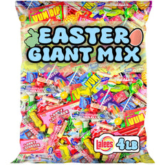 Lalees Easter Pinata Candy assorted-wrapped: colorful, individually wrapped treats ideal for party favors.