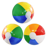 Lamnhin 16-inch beach ball pack for sunny play, durable and kid-safe.