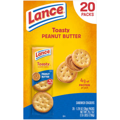 Lance Toasty Crackers packed for travel and on-the-go snacking.