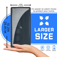 Landisun non-toxic glue trap design minimizes exposure during disposal.