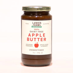 Langer Farms Apple Butter texture close-up, smooth and rich