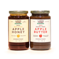 Langer Farms Apple Butter on toast showing creamy spread