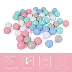LANGXUN 2.2-inch diameter balls enable safe grasp for babies and toddlers