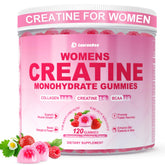 LanranBee creatine gummies bottle highlights on-the-go energy support