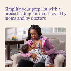 Lansinoh breastmilk storage bags set ready for safe, organized freezing.