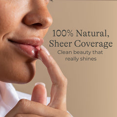 Lansinoh Lanolin Lip Balm texture close-up highlights rich, soothing coverage