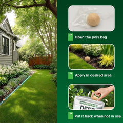 LAQDECDV outdoor space with deer repellent for long-lasting protection