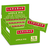 LÄRABAR Apple Pie bar packaging close-up highlighting real ingredients for clean snacking.