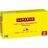 Larabar Lemon Bar packaging close-up for on-the-go snacking