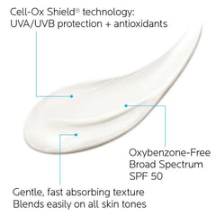 Cell-Ox Shield Technology icon for UVA/UVB plus antioxidants
