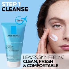 La Roche-Posay Toleraine Double Repair Moisturizer providing lightweight hydration for sensitive skin.