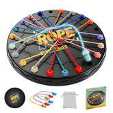 Lartoys Rope Untangling Game cover image showing vibrant ropes for family bonding