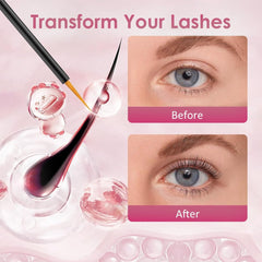 LASH by Maya Serum brush application view for nightly lash routine.
