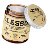 LASSO TALLOW Glow Balm bottle promotes radiant skin and daily nourishment