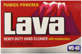 Lava Heavy Duty Hand Cleaner bar with pumice cleans tough grime and residues.