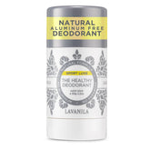 Lavanila Sport Luxe aluminum-free deodorant stick front view for all-day freshness.