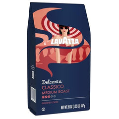 Lavazza Classico dried fruit notes in the aroma.