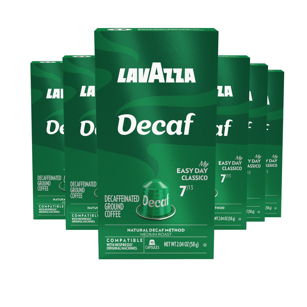 Lavazza Espresso Maestro DEK packaging varies for convenient decaf espresso