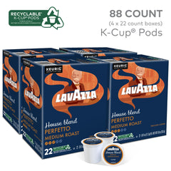 Lavazza House Blend Perfetto multi-pack display ideal for family mornings