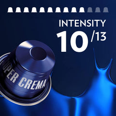 Lavazza Super Crema capsules ready for espresso setup