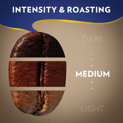 Lavazza Super Crema coffee beans close-up showing rich color ideal for bold crema.