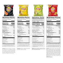 Lay's Classic chips 1oz bag with timeless crunch for everyday snacking.