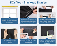 LazBlinds trim-to-fit feature enables precise width customization at home