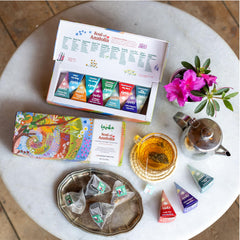 LAZIKA individually wrapped tea bags preserve freshness for quick, convenient brewing.