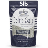 Le Marinier Celtic Salt grey coarse packaging for premium hand-harvested salt