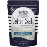 Le Marinier sea salt bottle with fine crystals enhances everyday cooking