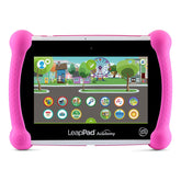 LeapFrog LeapPad Academy pink tablet front view for beginner learning