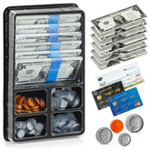 Learn & Climb Play Money bills for realistic pretend shopping and math practice.